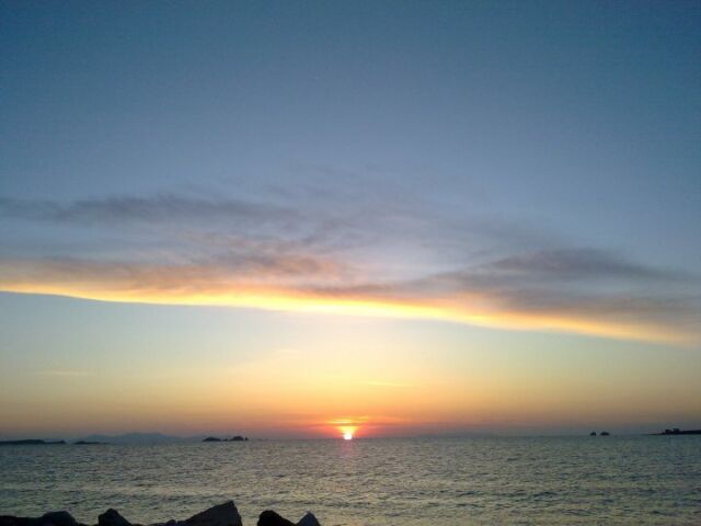 no filter sunset
